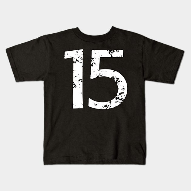 15 Kids T-Shirt by BKDesigns